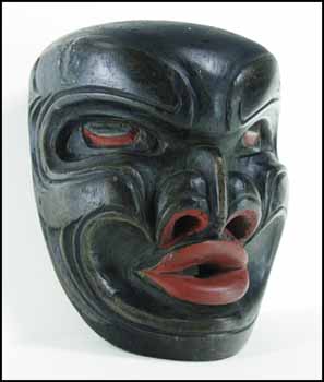 Tsonoqua Mask by James Dick sold for $7,605