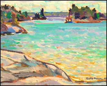 Weslemkoon Lake, Ontario by Patrick George Cowley-Brown sold for $819