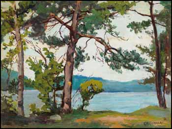 Shore Scene, Muskoka by George Arthur Kulmala sold for $468
