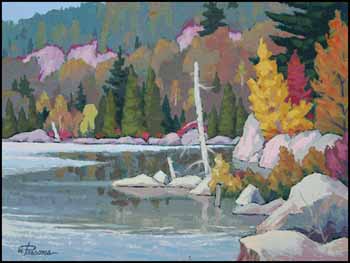 Raven Lake by William Parsons vendu pour $702