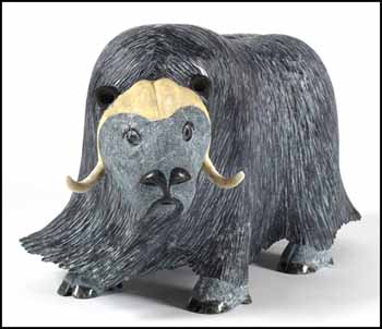 Musk Ox by Lucassie Ikkidluak sold for $5,850