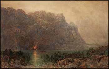 Coastal Landscape by Otto Reinhold Jacobi sold for $2,125