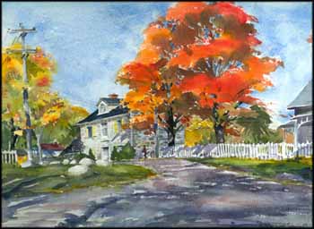 Maple Tree in Autumn by K.B. Carswell Simpson vendu pour $375
