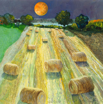 Harvest Moon by Ronald (Ron) William Bolt vendu pour $5,000