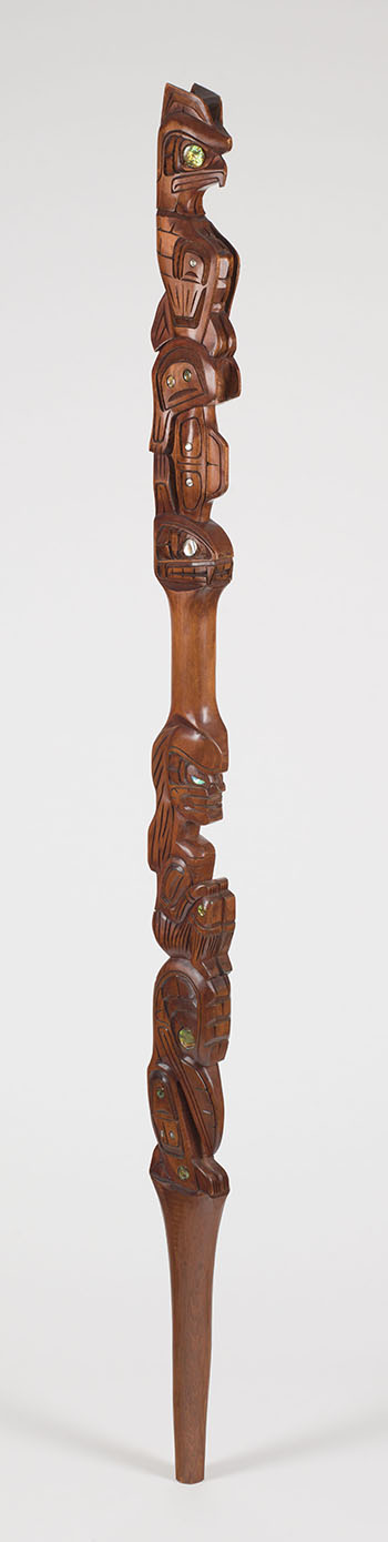 Walking Stick by Unidentified First Nations Artist vendu pour $625