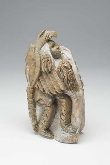 Man and Eagle by Dell Warner vendu pour $219