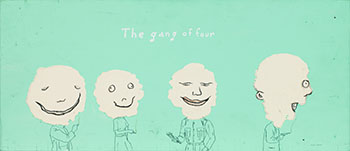 The Gang of Four by Marcel Dzama vendu pour $2,000