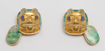 Bear Cuff Links by Jay Simeon sold for $5,313