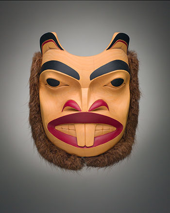 Beaver Mask by Titus Auckland sold for $5,313