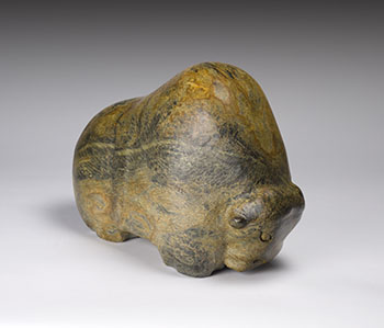 Musk Ox by Joanassie Faber sold for $1,250