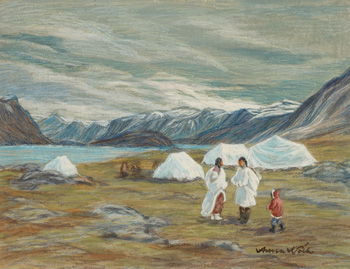 Arctic Scene by Anna T. Noeh sold for $625