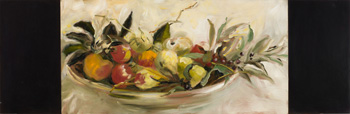 Italia 10 - Small White Compote by Jamie Evrard sold for $2,500