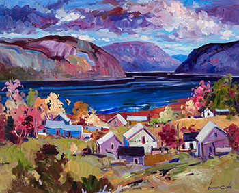 The Saguenay by Bruno Cote vendu pour $8,750