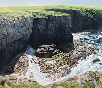 Cauldron's Edge, Orkney by Ronald (Ron) William Bolt sold for $8,750