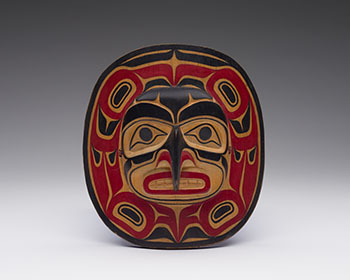 Hawk Frontlet by Beau Dick sold for $20,000