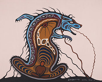 Untitled (Badger) by Carl Ray sold for $5,313