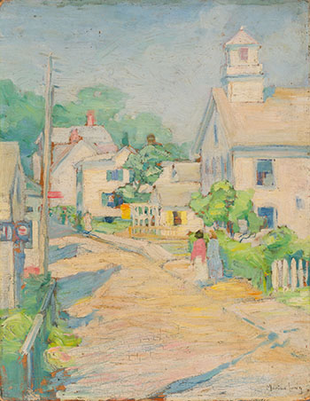 Untitled (Village) by Marion Long sold for $4,063