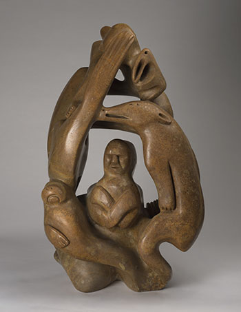 Family by Abraham Anghik Ruben sold for $2,813