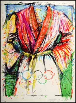 Olympic Robe by Jim Dine vendu pour $1,725