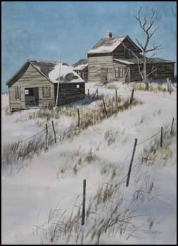 Farm in Winter by Keith L. Thomson sold for $460