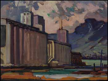 Grain Terminals by Mildred Valley Thornton sold for $3,803