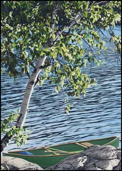 Summer Birch by W. David Ward sold for $1,755