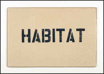 Habitat 04 / Cats Radiant City by Brian Jungen vendu pour $4,720
