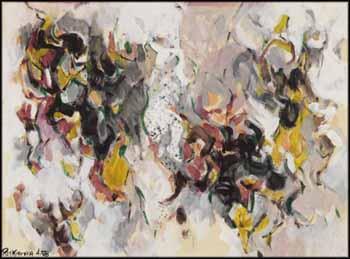 Abstract by Roy Kenzie Kiyooka vendu pour $4,130
