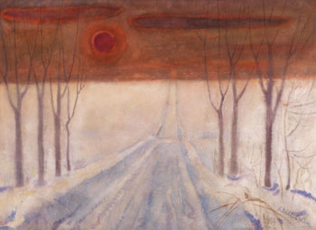 Sunrise in Winter by William Abernethy Ogilvie sold for $750