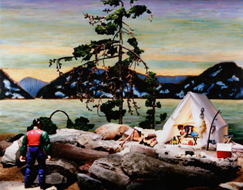 Group of Seven Awkward Moments (Jack Pine) by Diana Thorneycroft sold for $3,750