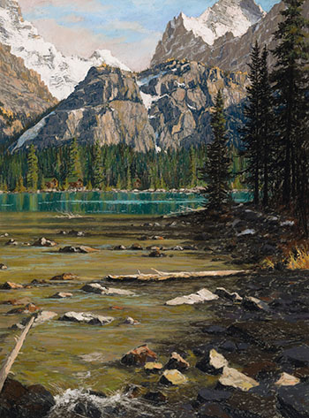 September Afternoon, Lake O'Hara, BC by Horace Champagne sold for $4,688