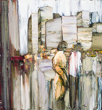 In Town by Christopher Langstroth sold for $1,375