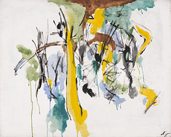 Untitled by Norman Bluhm sold for $21,250