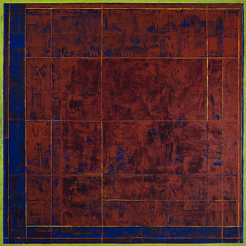 Rouge Indien  (AC Grid Series, No. 4) by David Sorensen vendu pour $6,875