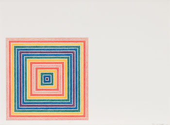 Cipango by Frank Stella sold for $7,500
