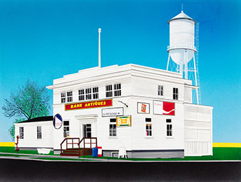 Bank Antiques by David Allen Thauberger sold for $6,875