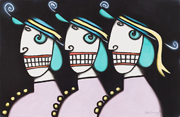 The Del Rubio Triplets by Joe Average vendu pour $2,125