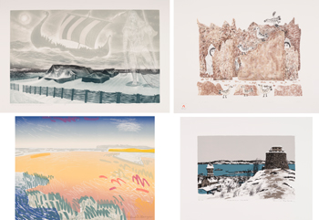 The Canadian Art Print Portfolio by Various Artists  sold for $6,250