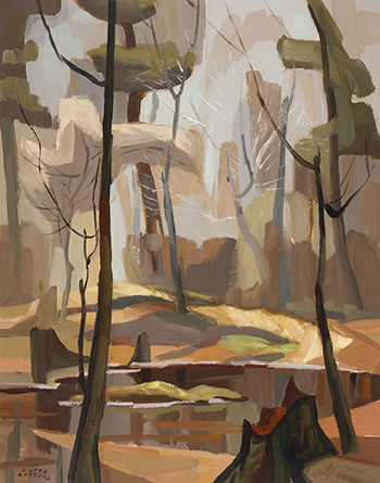 Spring Pool (Hutchinsons Wood, Oakville) by Hilton McDonald Hassell sold for $3,125