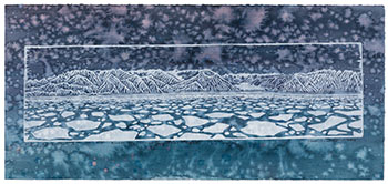 Across the Sound III: Bylot Island by Christine Koch sold for $344