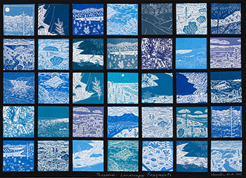 Tesserae: Landscape Fragments by Christine Koch sold for $250