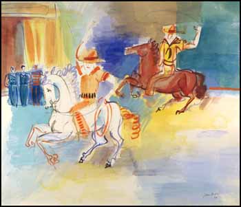 Cavaliers by Jean Dufy sold for $11,500