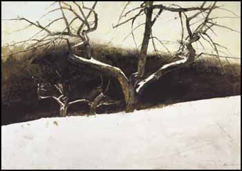 Sunset by Andrew Wyeth sold for $184,000