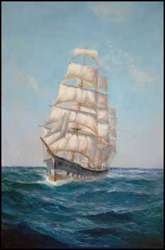 Clipper Ship by Montague J. Dawson sold for $23,400