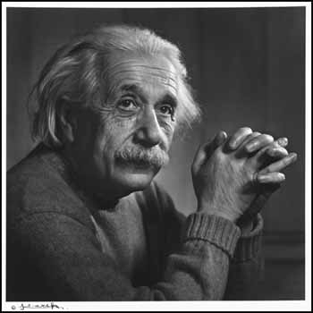 Albert Einstein by Yousuf Karsh vendu pour $10,530