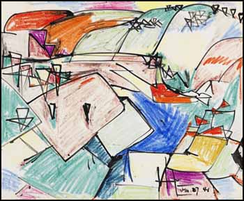 Untitled by Hans Hofmann sold for $9,360