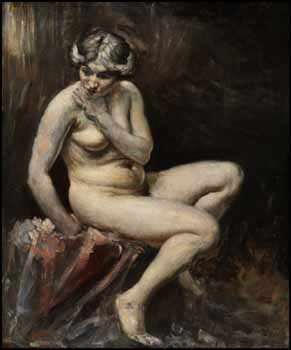 A Study of the Nude by Augustus Edwin John vendu pour $10,530
