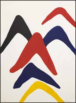 Boomerang by Alexander Calder sold for $4,095