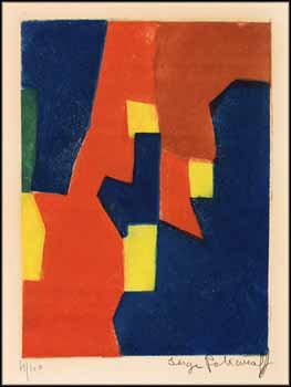 Composition rouge, jaune et bleue by Serge Poliakoff sold for $5,015