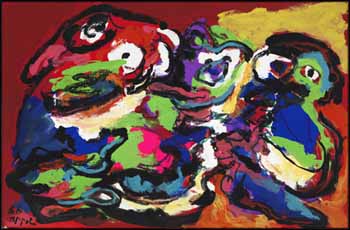 Three Together by Karel Appel sold for $22,420